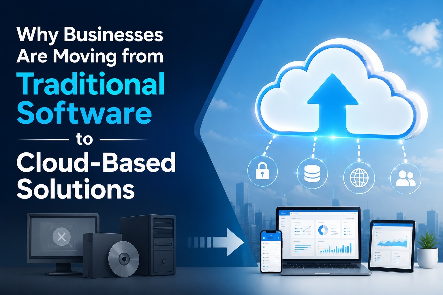 Why Businesses Are Moving from Traditional Software to Cloud-Based Solutions